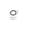 sourcing map Split Lock Washer, M3 304 Stainless Steel Spring