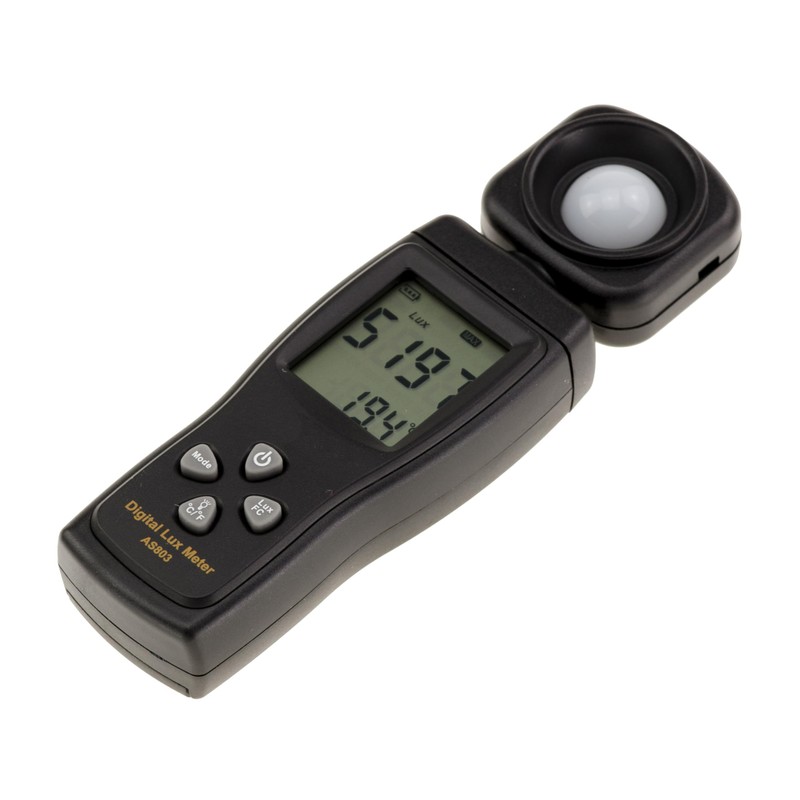 KALEA-INFORMATIQUE Portable Digital Light Meter for Real-Time Measurement of Brightness