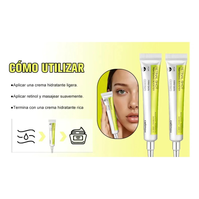 2pcs Celimax The Vita A Retinal Shot Booster 15ml Antiedad
