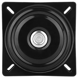 Tyenaza Turntable Swivel Plate Swivel Bearing Boat Seat Turntable, 360 Degree Heavy Duty Seat Turntable Turntable for Bar Stool Chair (6 Inches)