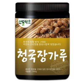 국산 청국장가루 300gx1통 순수 100% 국산콩으로 만든 Korean Fermented Soybean Powder 300g x 1 Pack Made from 100% Domestic Soybeans