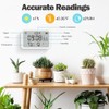WiFi Smart Thermometer Hygrometer, 4 in 1 Thermometer Hygrometer Sensor,