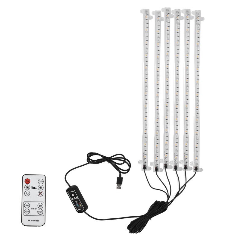 6 Head 54W 216LEDs Plant Growth Light with 3 Light
