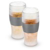 Host Freeze Beer Glasses, Freezable Beer Gifts for Men, Double