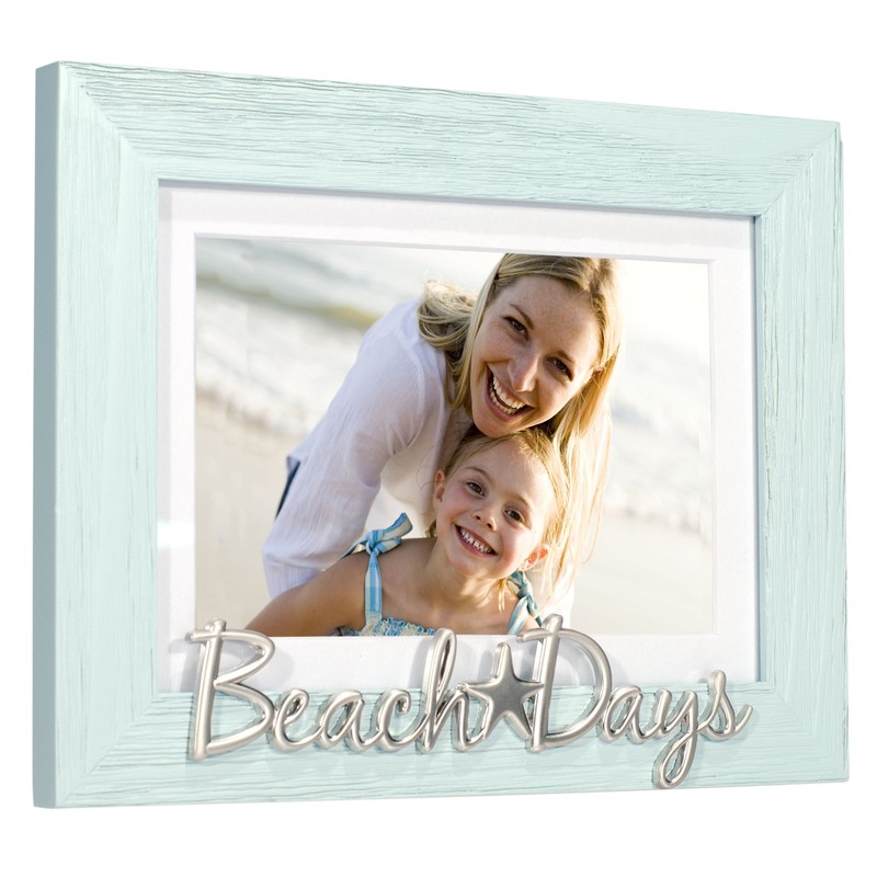 Malden International Designs 4x6 or 5x7 Beach Days Turquoise Picture