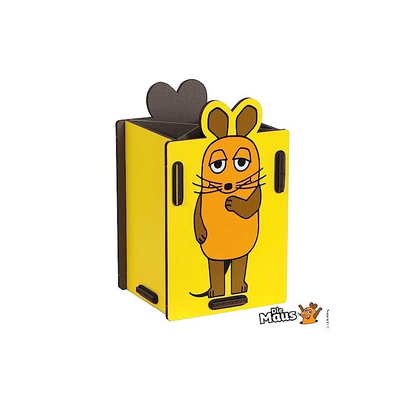 Werkhaus PP9826 "The Mouse" Pen Holder Mouse for Children's Room