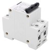 2P Miniature Circuit Breaker DIN Rail Mount Disconnect Switch for
