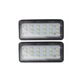 GOFORJUMP White Car LED Number License Plate Light Kit For L/exus LX470 GX470 T/oyota Land C/ruiser 120 P/rado Land C/ruiser 200
