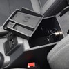 IAG I-Line Armrest Organizer w/Wireless Phone Charging Pad for Ford