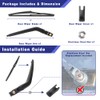 Rear Wiper Arm and Blade Kit for 2009-2020 Dodge Journey