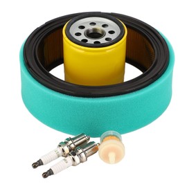 Gavigain Air Filter, Air Filter Repair Spark Plug Kit, Repair Kit Lawn Mower Air Filter, Fuel Filter Kit For Kohler CV18S CV23S CV20S CH22 CH23, Lawnmower Air Filter Repair Kit