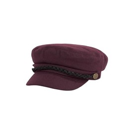 King Louie Women's Sailor Hat with Wool Content Sailor Cap, Windsor Red