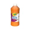 Crayola Washable Tempera Paint For Kids, Orange Paint, Classroom Supplies,