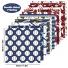 24 Sheets Baseball Pattern Scrapbook Paper, 11.8x11.8 Inch Sport Themed