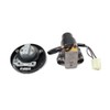 Reckkiiaotu Motorcycle Ignition Switch Lock Set w/Keys - Igntiton Swtich(4-Wires)