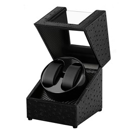 Watch Winder for Automatic Watches,Automatic Watch Winder Box,Double Watch Winder for Women's and Men's Watches with Quiet Japanese Mabuchi Motor