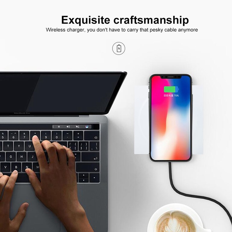 High Quality QI Certification Ultra Thin Wireless Charger For Phone