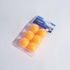 Table Tennis Practice & Lesson Orange Ping Pong Balls 6P M11333 5ea