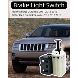 Brake Light Switch 56029454AA Fit for Dodge Durango 2011-2013,Fit for Jeep Grand Cherokee 2011-2013 Replace 56029454AB 56029454AC