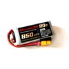 RoaringTop LiPo Battery Pack 80C 850mAh 4S 14.8V with XT60