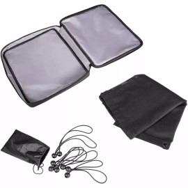 Unbranded Trunk Sunshade Mesh Shade Top Cover Fit Jeep Wrangler JK JKU 2007-2017 4 Door US