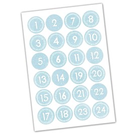 Papierdrachen DIY Advent Calendar Box Set – Design Animals Celebrate Christmas – 24 Colourful Boxes Made of Cardboard to Set-up and Fill – 24 Boxes – Christmas