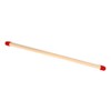 Wooden Pointer, AA-73718 - 18"(3/8 inch dowel) MADE IN USA w/red rubber end caps only on both ends, perfect for smart board screen.