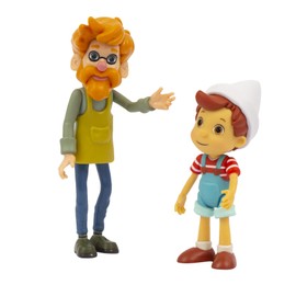 Pinocchio and Friends Pinocchio Mini Figure - Pack of 2 - Pinocchio and Geppetto