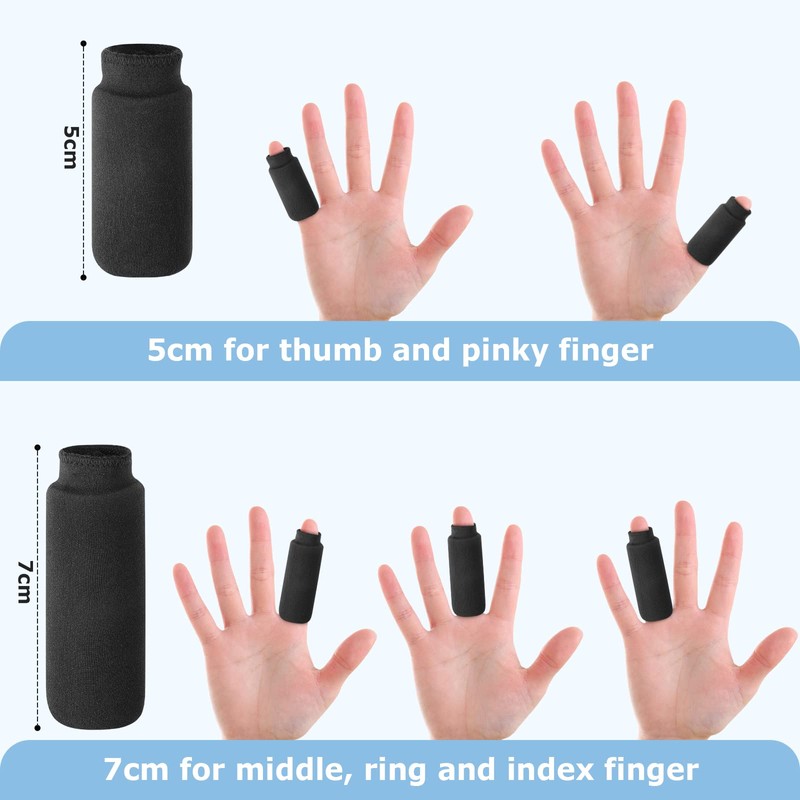 Helthrelife Finger Ice Sleeves 2 Ice Packs for Fingers, Thumbs