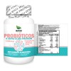Probioticos 100 Cpsulas, 5 Billones, Cepas Ultra Premium Natural