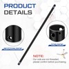 VIHOSE 48 Inch Ceiling Fan Downrod with Extension Cord 4