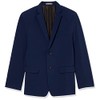Van Heusen Boys' Flex Stretch Suit Jacket, Bank Blue Solid,