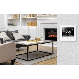 WLAN Thermostat ThermoLife ET61W - 16A - Digital Room Thermostat Programmable with Internal Temperature Sensor and Floor Sensor - Heating Control for Underfloor Heating