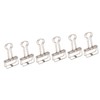 50Pcs Metal Hollow Binder Clips Multipurpose Durable Paper Clamps for