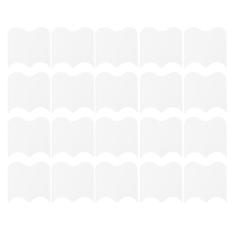 20PCS Interlocking Landscaping Edging Kit Weatherproof Garden Landscape Edging Border