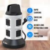 Bell+Howell Spin Power Strip Tower Surge Protector - 4 Outlets,