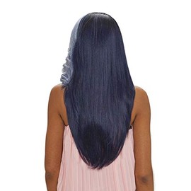 TOPS C JANICE (1B Off Black) - Vanessa Synthetic Swiss Silk Lace Front Wig