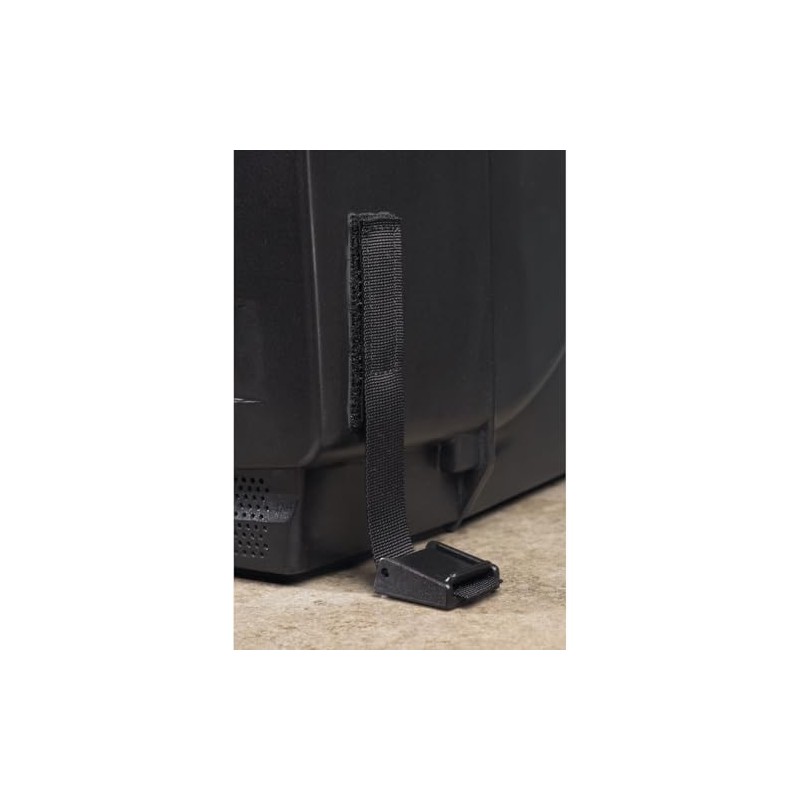 QuakeHold! 4173 Home Electronic Safety Strap, Black 11 Inch