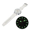 Waterproof Chronograph Watch Fashion Casual Mechanical Silicone Calendar Business Watch