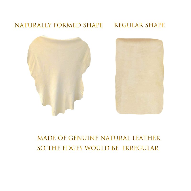 30 x 40 cm - Natural Deerskin Cleaning Cloth, 1
