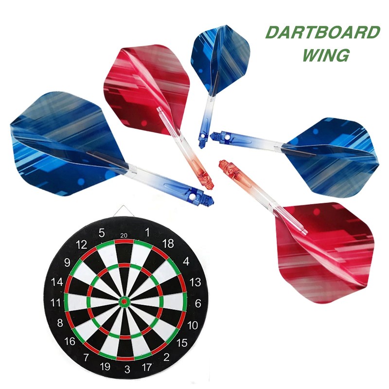 KASESSS 12 PCS 2-In-1 Integrated Dart Flights, Highly Quality Dart