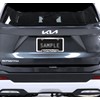 Kia Sorento License Plate Frame Chrome Plated Metal Bottom Notched