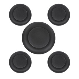GRAND ORANGE Fifth Wheel Hitch Puck Cover Plug Trim Ring Kit Compatible with 2011-2023 Ford F250 F350 F450 F550 Super Duty Trucks BC3Z-99000A25-A Black Hitch Covers