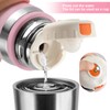 Stainless Steel thermo Bottles with cup 700ml/23.7oz Vacuum Insulated Bottle