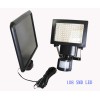 Forcetek 108 SMD LED Outdoor Solar Powered Motion Sensor Activated