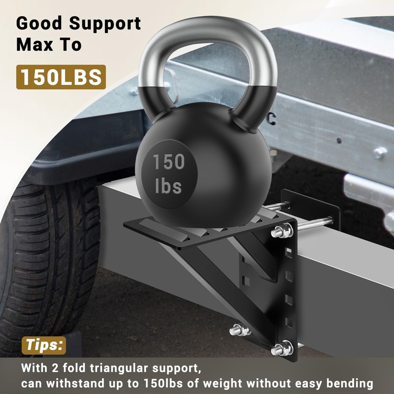 GADFISH Trailer Step, Trailer Step Mount, Boat Trailer Steps, Heavy