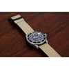 Da Luca Braided Nylon Perlon Watch Strap - Sand (PVD