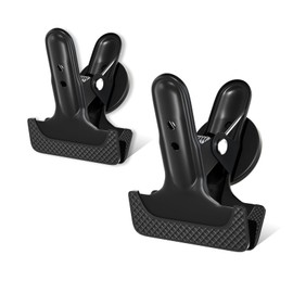 2Pcs Magnetic Clips Heavy Duty with 1.5'' Mouth Opening – Strong Magnet Clips with Anti-Scratch Pads for Tools, Calendars, Clip Magnets for Whiteboard, Notes, Home, Office & Teaching – Alloy Steel