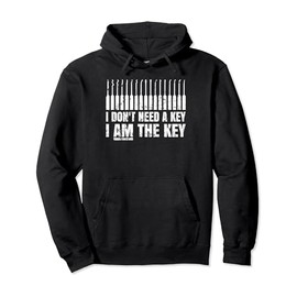 Lock Picking Tools Keys Hobby Lock Cracking Pullover Hoodie
