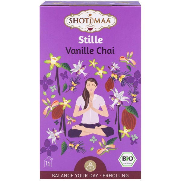 Shoti Maa BioAyurvedaTee Silent Vanilla Chai, 32 g